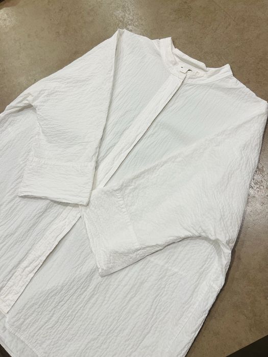 Сорочка  Cos з жатої тканини , розмір xs( оверсайз )