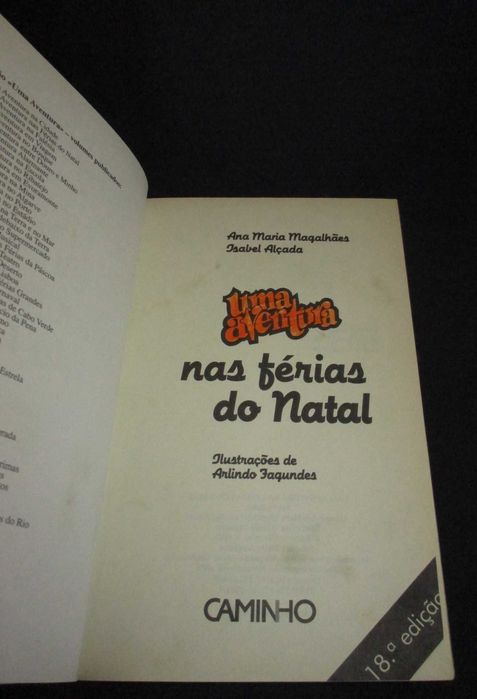 Livro Uma Aventura nas Férias de Natal