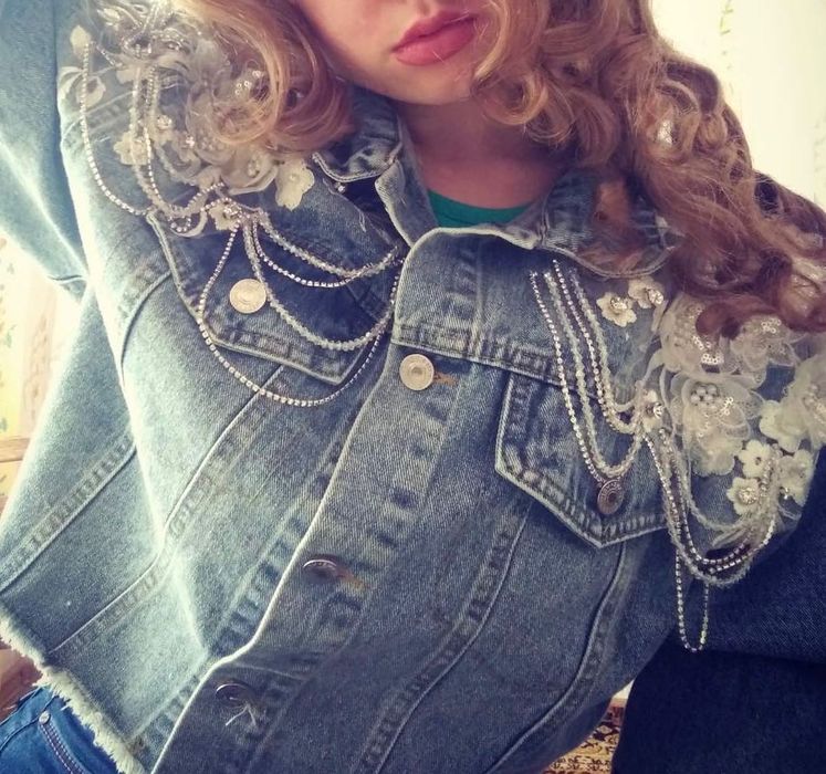 Джинсовка , джинсова куртка