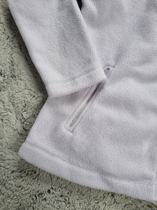 Liliowy polar ciepły damski rozmiar S/M Jerzees