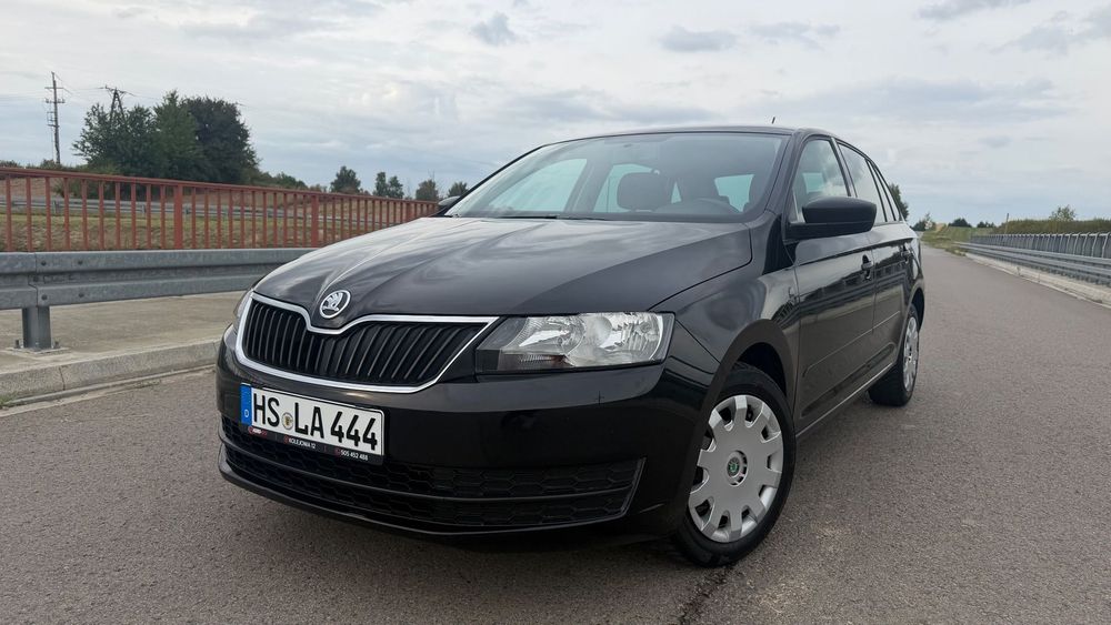Skoda RAPID 159 Tyś Przebiegu Benzyna Klima Super  Stan z Niemiec