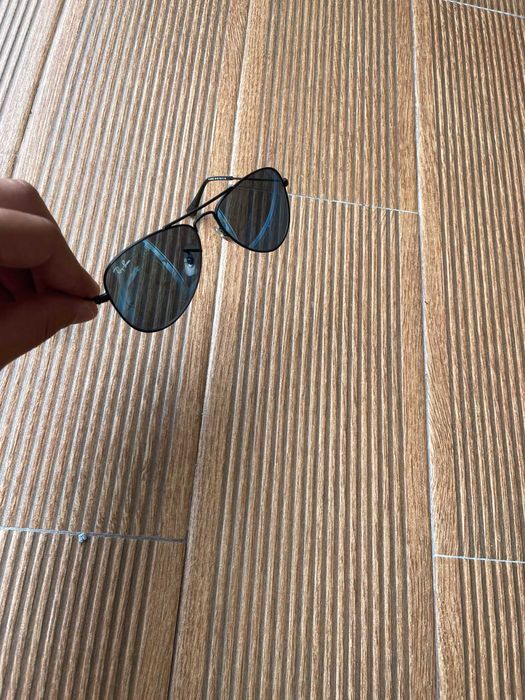 Óculos sol Ray-ban aviator  tamanho 7 anos