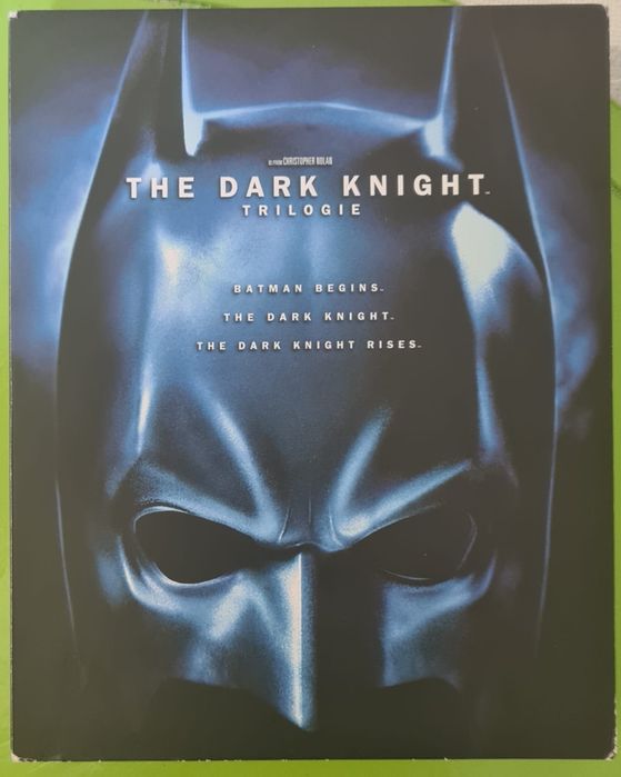 Bluray Trilogia Batman Steelbook e Coffret