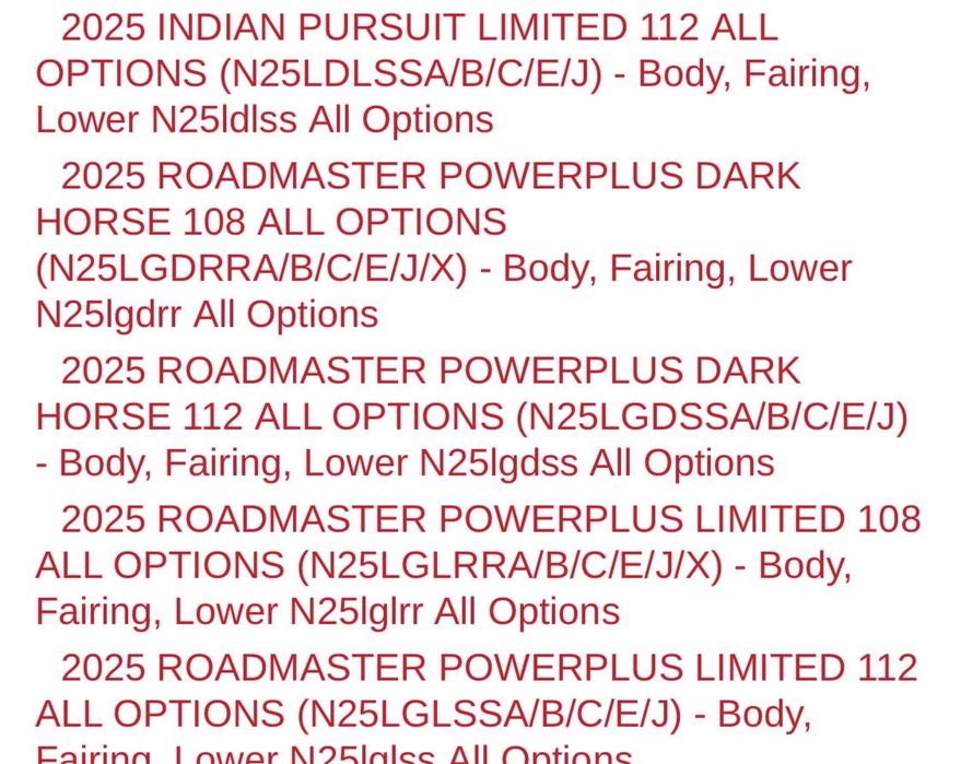 Halogen LED Indian Challenger Pursuit Roadmaster