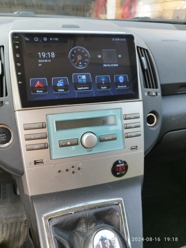 Rádio 9" Android Toyota Corolla Verso 2004-09 Carplay GPS wifi 2/32GB