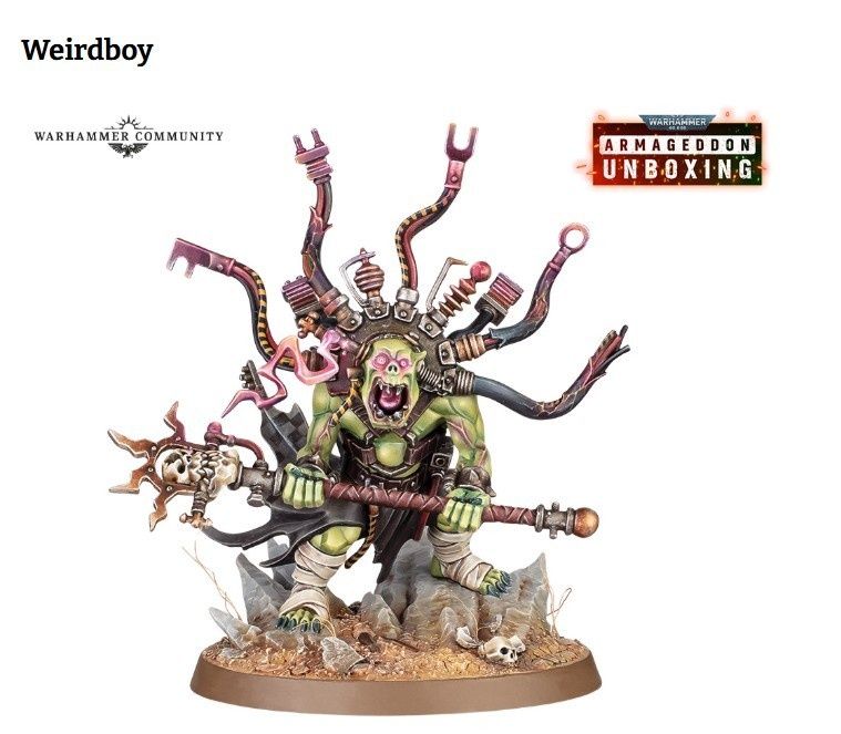 WEIRDBOY Armageddon Orks Warhammer 40k Ramki
