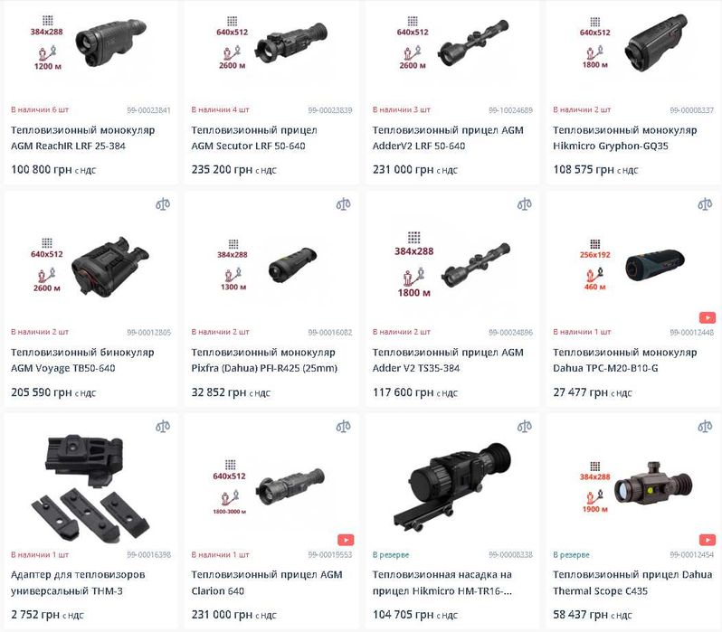 Тепловізійний приціл Dahua Thermal Scope C425