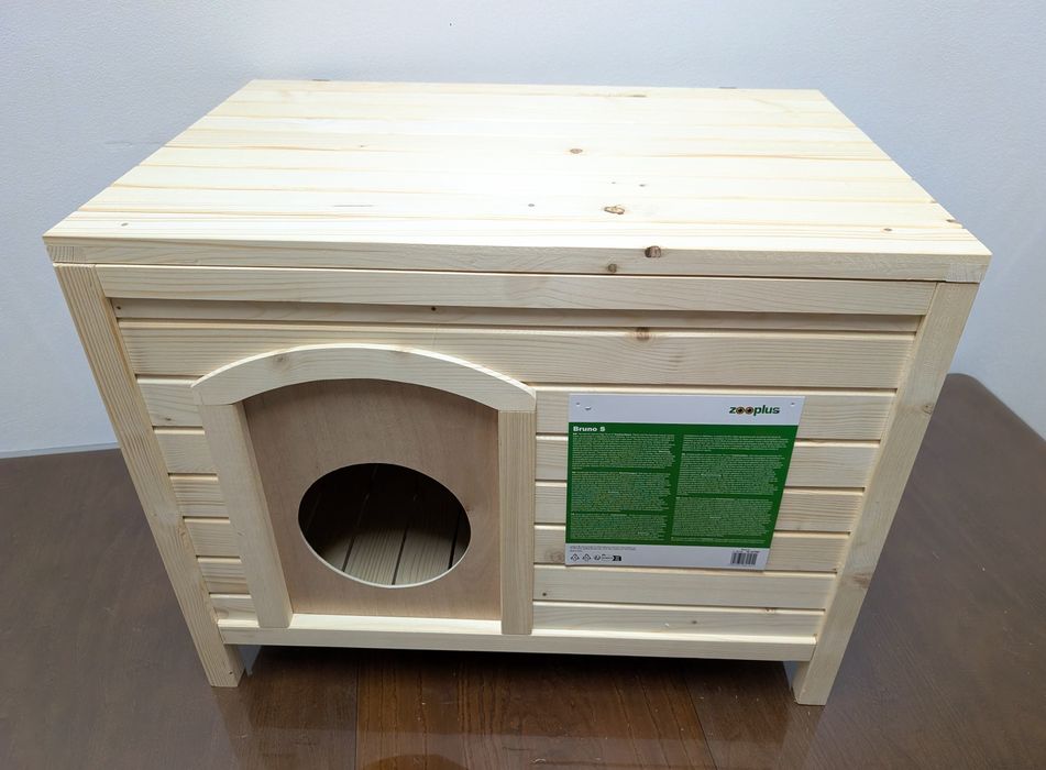 Palazzo Rozkładany Domek dla Kota / Buda dla Psa Brun S 75x51x59cm NOW