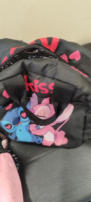 Mochila + lancheira STITCH
