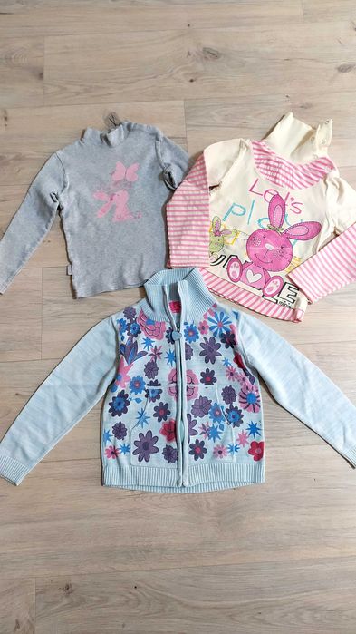 Гольфи, кофта на дівчинку 3-4 роки. Одним лотом