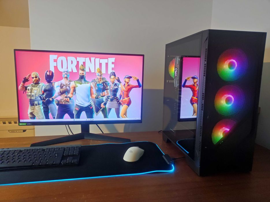 PC Gaming i3 10100F • GTX 1660 Super • 16GB 2400MHz • 256GB SSD + 1TB HDD • FRGB