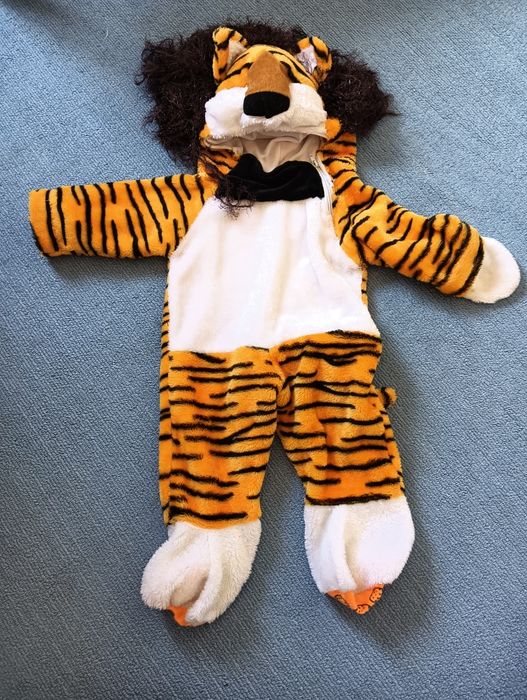 Fato de carnaval tigre/leão 3-6 meses (62 cm)