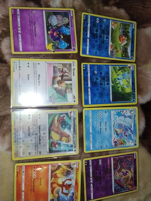 Zestaw kart pokemon
