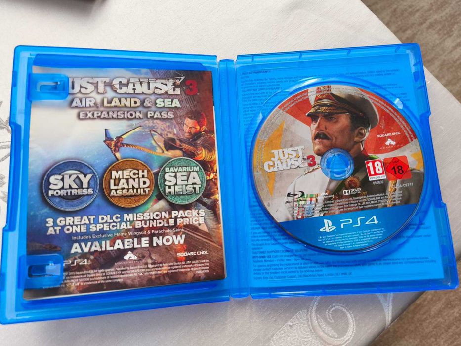 Just Cause 3 гра диск для  PS4