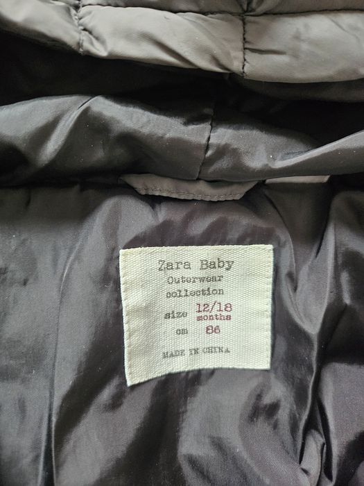Kurtka zimowa zara r 86