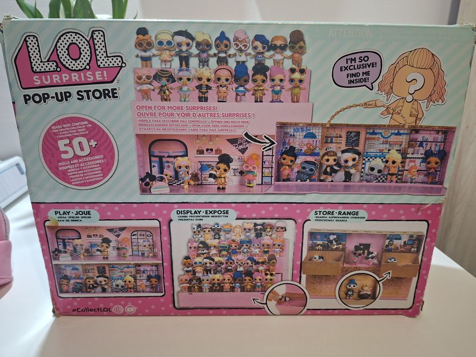 LOL Surprise! Pop-Up Store (3-in-1 Display & Play) domek walizka