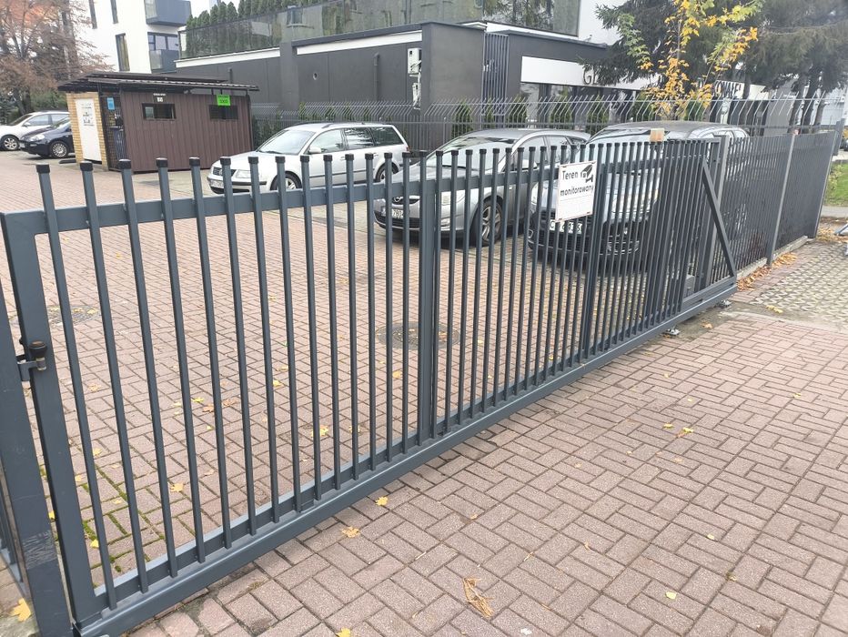 Brama samonośna  ocynk