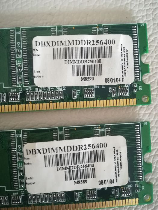 Memoria RAM Elixir 250Mb DDR400 PC3200