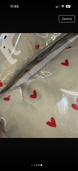 Poduszki z pieskiem nowe z metką