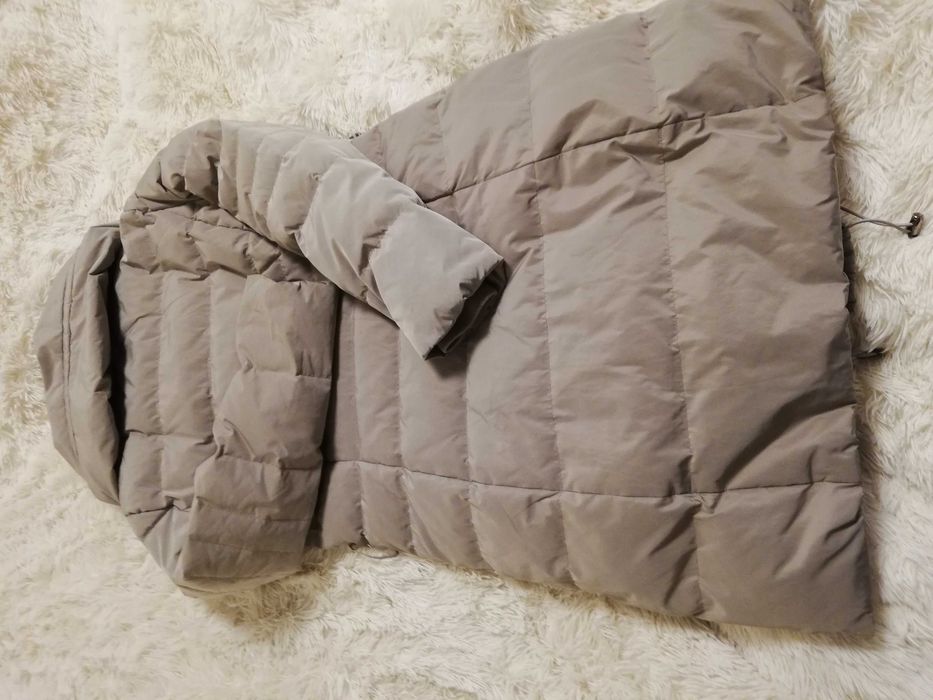 parka puchowa Monnari L 40 płaszcz puchowy Monnari L 40 szara