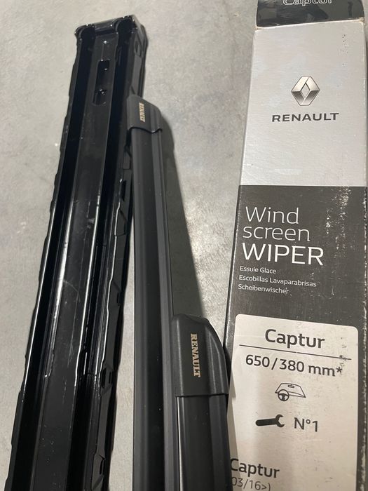 Pióra wycieraczki przód Renault Captur oryginał