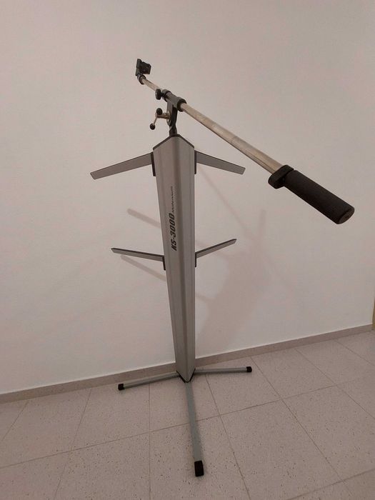 Suporte para 2 teclados e microfone