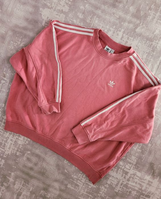рожевий світшот адідас