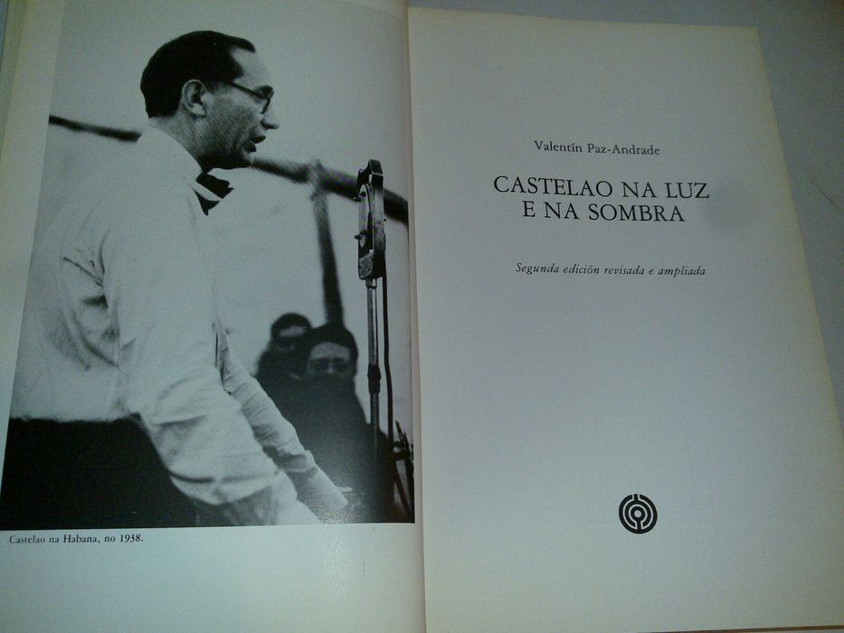 castelao na luz e na sombra (valentín paz-andrade) 2º edición 1986