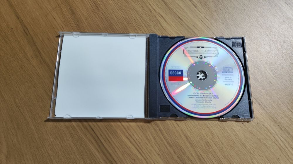 Prestige Collection Stravinsky Divertimento Le Baiser de La Fée