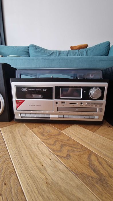 Gramofon Wieża Trevi TT 1072 DAB PHONO CD BT TAPE USB MP3 AUX IN DAB+