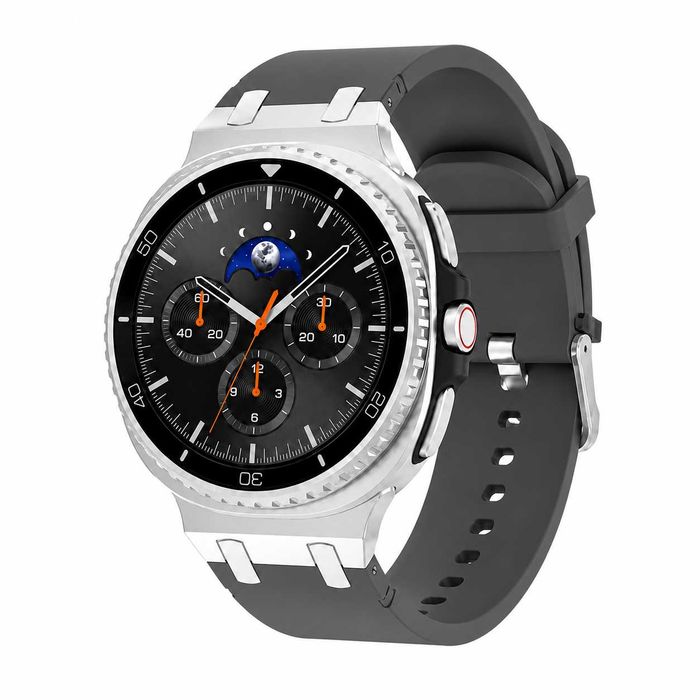 Pasek Sportowy Silikonowy do Samsung Galaxy Watch 8 Classic Szary