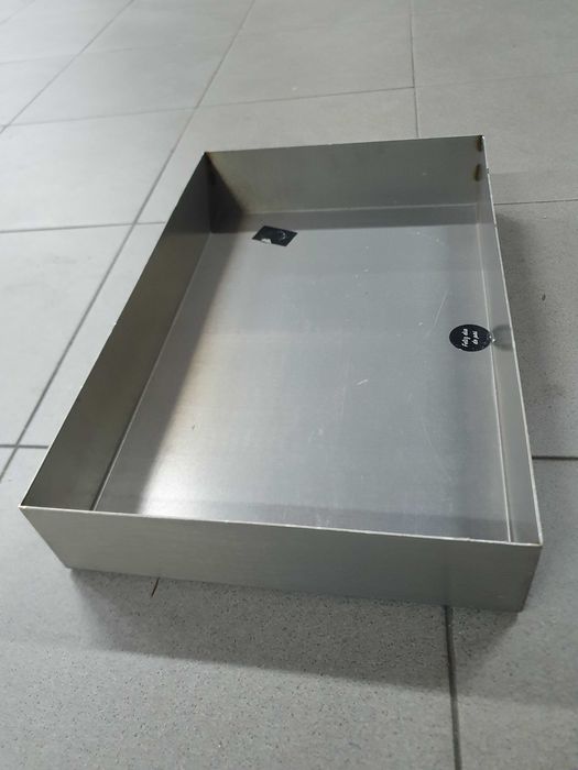 Tabuleriros em inox 40cmx26cmx7cm