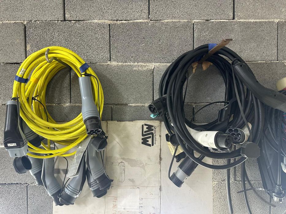 Кабель для швидкої зарядки e-Golf, iD4, Tesla, Leaf. Тип 2 і тип 1