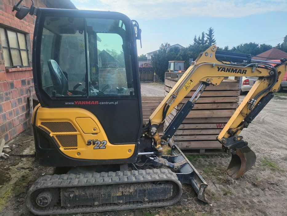 Minikoparka Yanmar SV 22