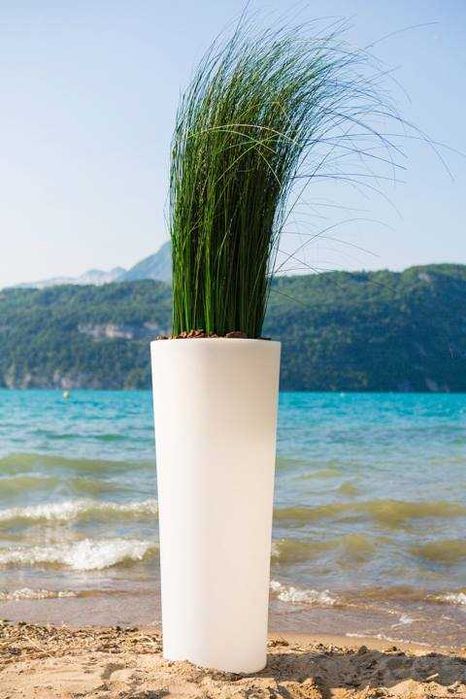 Vasos com iluminação rgb