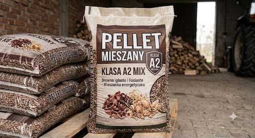 Pellet A2 ekonomiczny 8mm