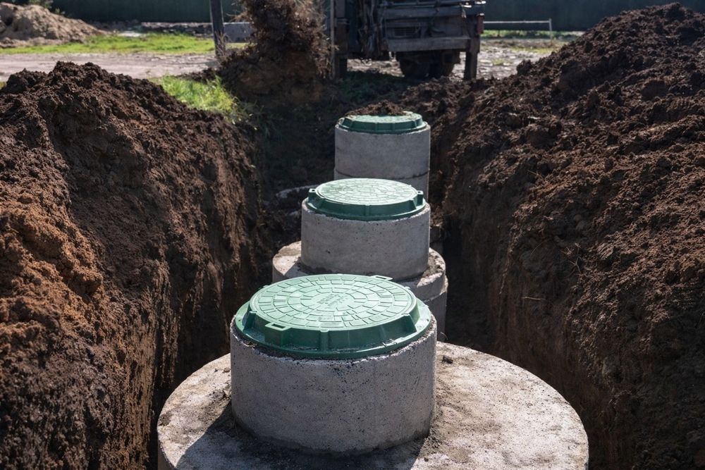 Септик під ключ. Каналізація с бетонних кілець. Копка та модернізація.