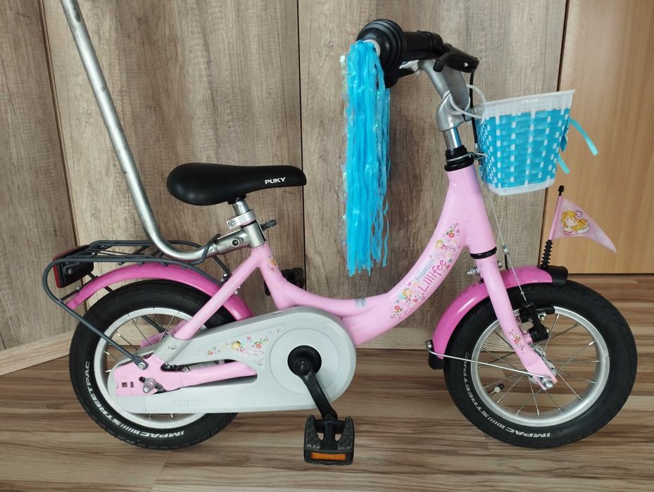 Rower Dziecięcy Puky Koła 12" Alu. +Kijek +Akcesoria Po Serwisie !!!