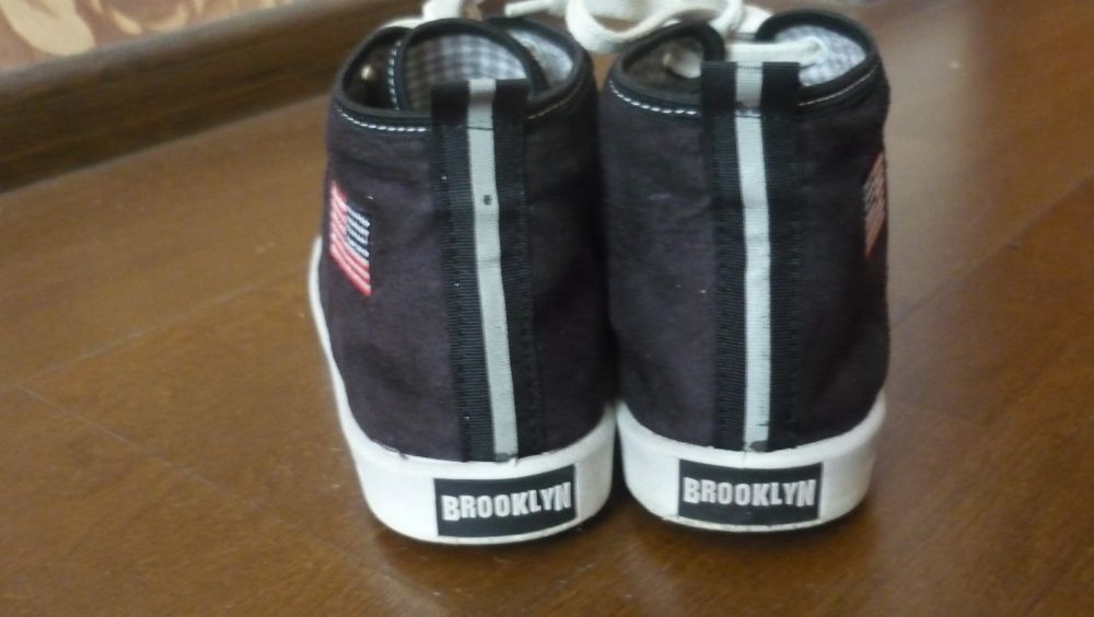 Кеды черные "Brooklyn" Nazo(Польша)