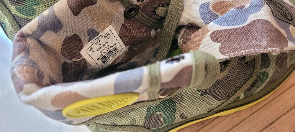 Botas Palladium Camufladas