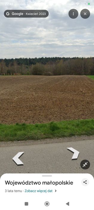 Działka rolno rekreacyjna z przeznaczeniem na budowę z lasem Gołyszyn - Widok 5
