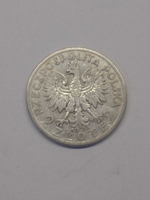 Срібна монета 2 Zlotych 1932-1934