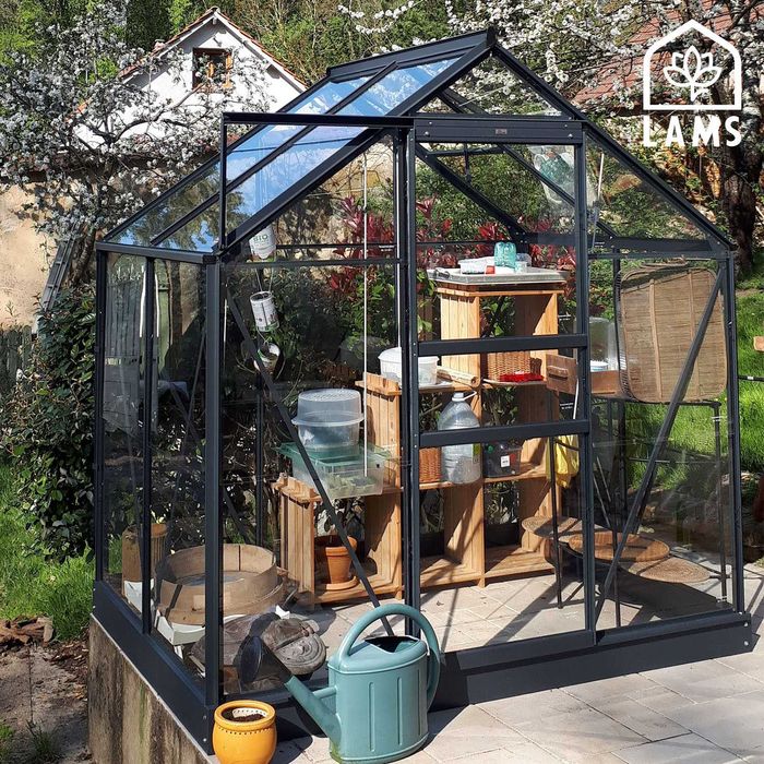 Szklarnia ogrodowa LAMS ALLIUM  S2020 Szkło hartowane Dostawa w cenie