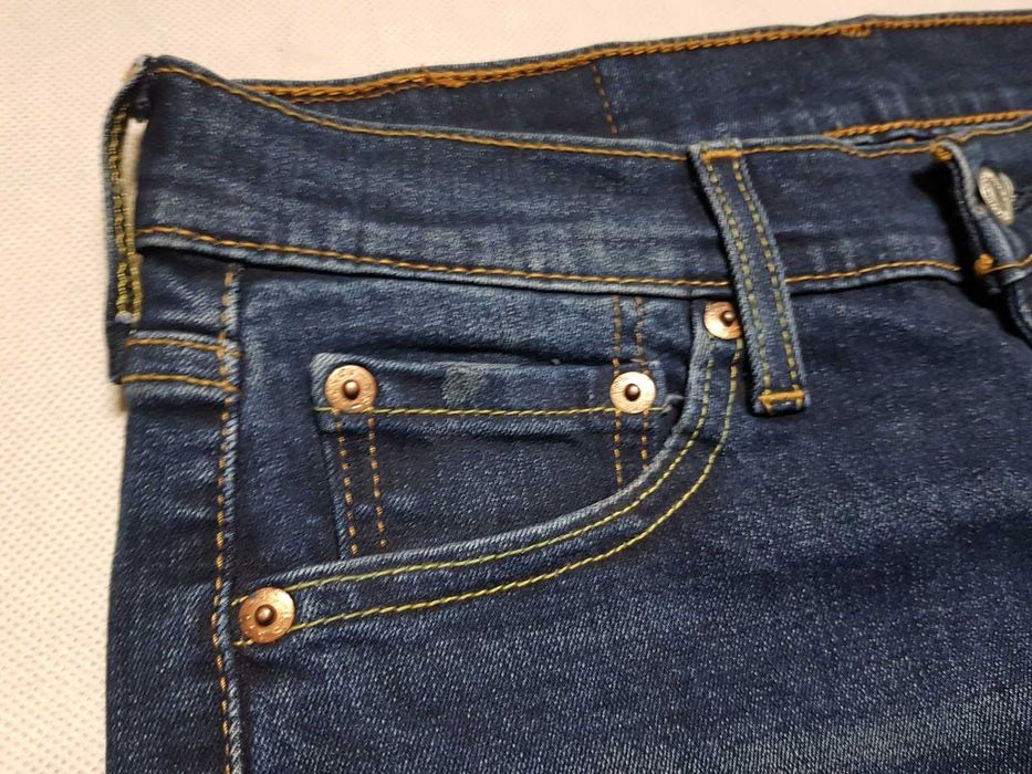 LEVI'S - 519 HI-BALL  roz. W30L31 pas 82 cm IDEAŁ