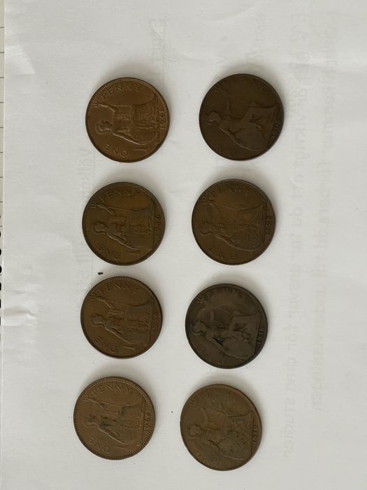 1 пенні 1905-1964 Велика Британія