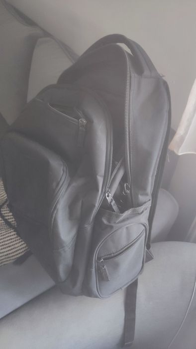 Plecak Starpak duży czarny kieszonki