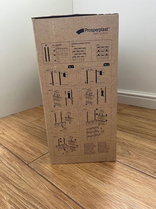 Doniczki kwietnik ogród wertykalny 12 szt. Cascade Wall z Leroy Merlin