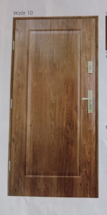 Drzwi Wyjściowe Na Klatke Prawe 80cm' Akustyczne Nowe