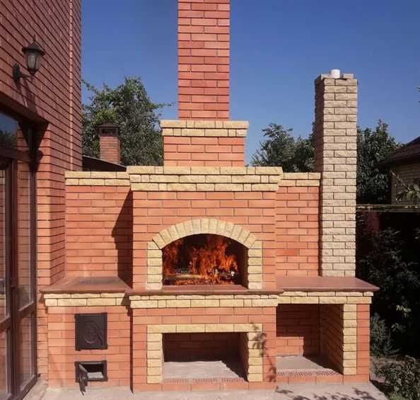 Кладка каминов и мангалов барбекю печь груба комплексы: 4 000 грн ...