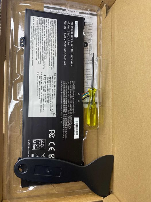 Nowa Bateria do Lenovo ThinkBook 13S 14S | L18C4PF0 | 45Wh 15.36V